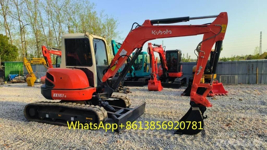 Kubota KX 161 Mini kotrók < 7t