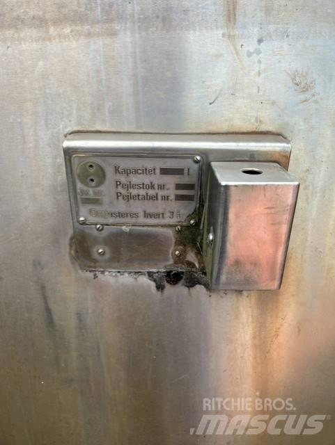  3.000 L rustfri tank Egyéb mezőgazdasági gépek