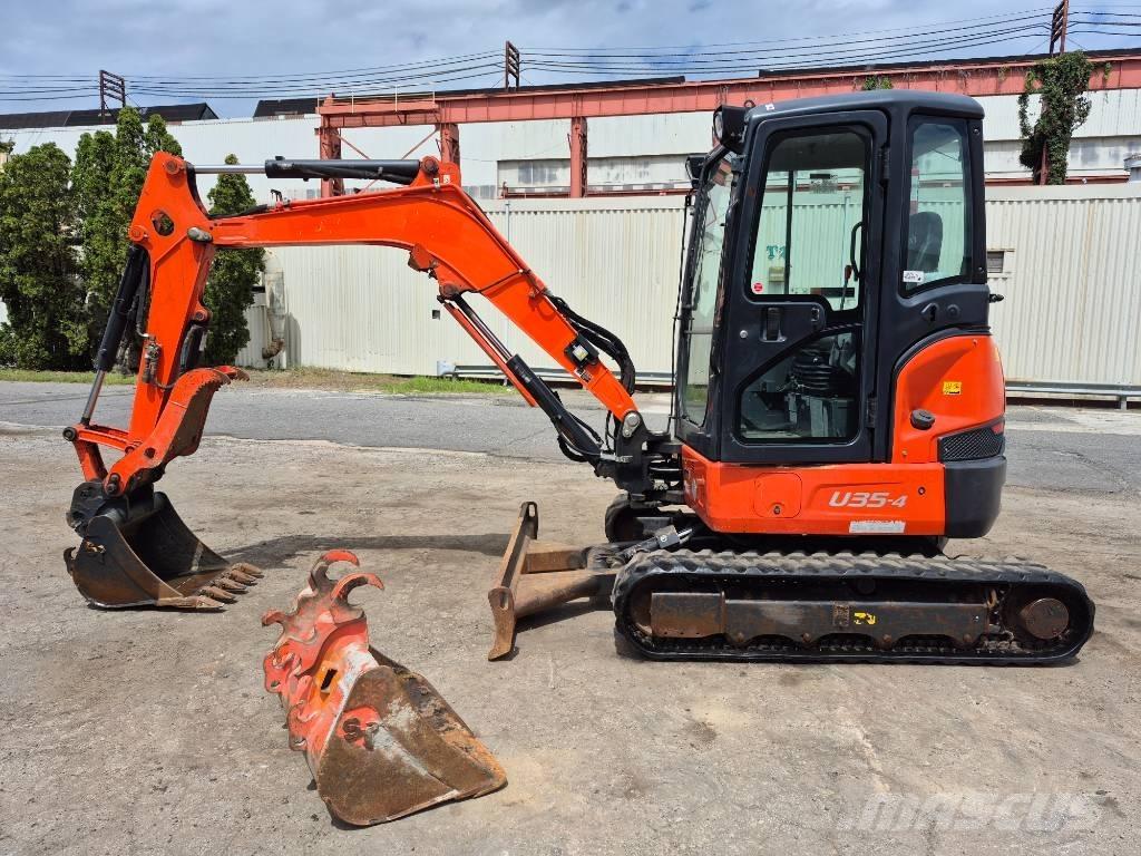 Kubota U 35-4 Mini kotrók < 7t