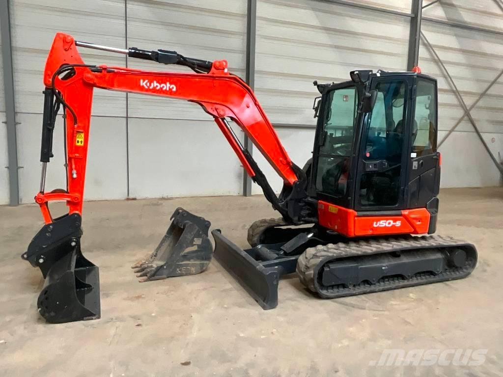 Kubota U 50-5 Mini kotrók < 7t