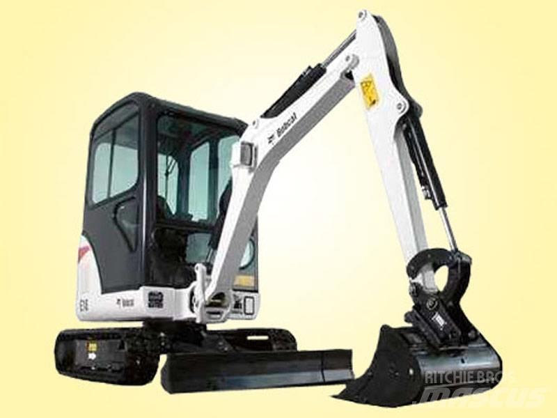 Bobcat E 16 Mini kotrók < 7t