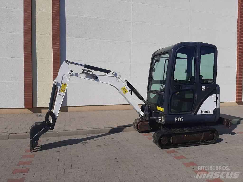 Bobcat E 16 Mini kotrók < 7t