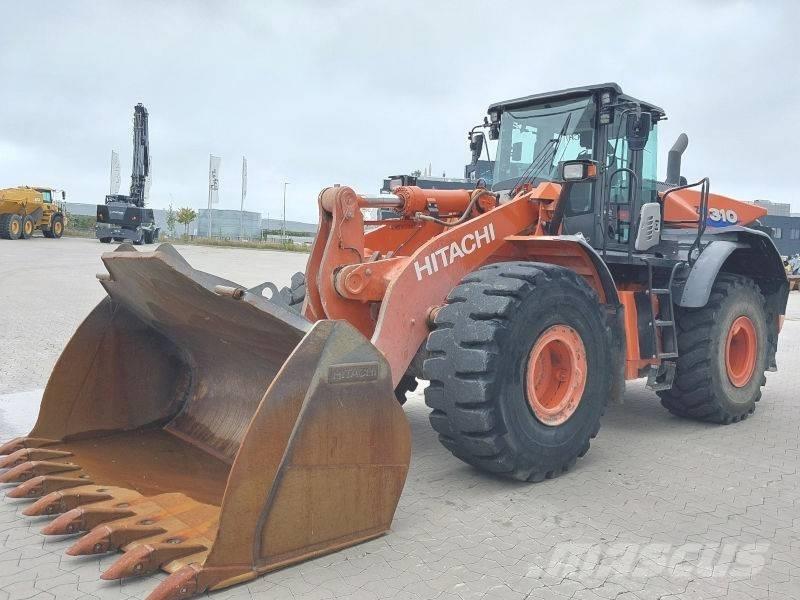 Hitachi ZW 310-6 Gumikerekes homlokrakodók
