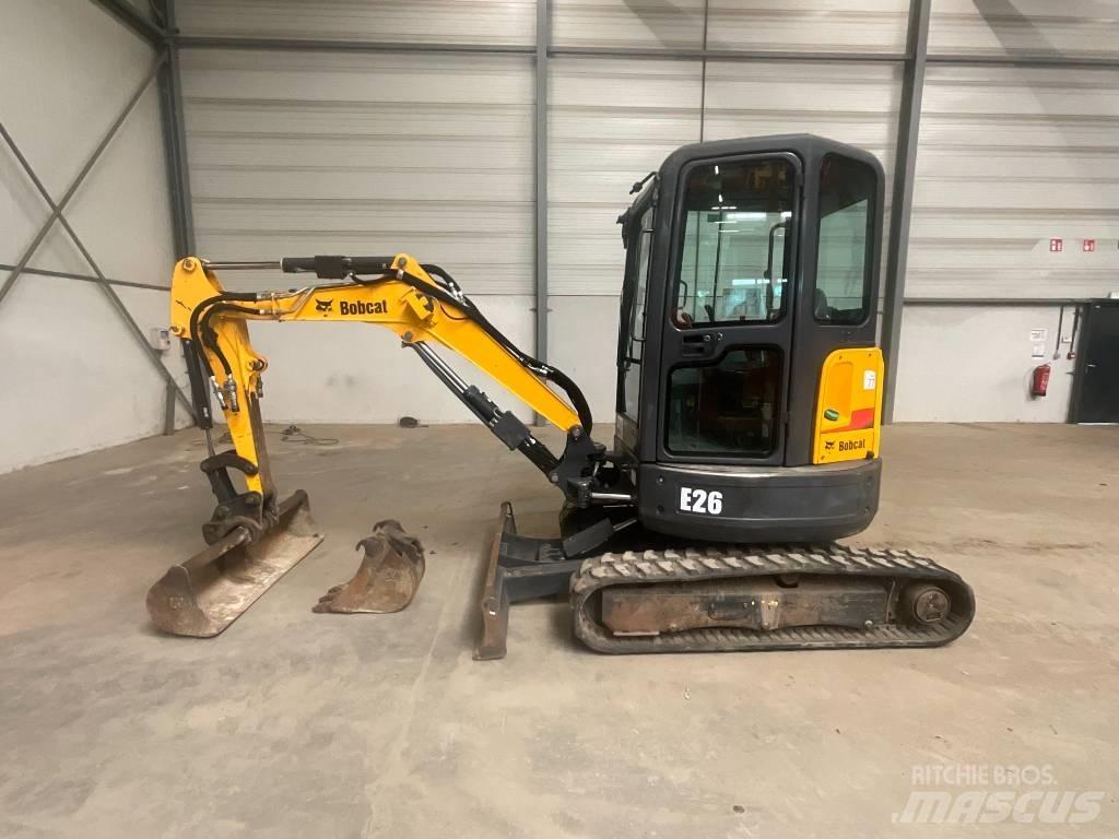 Bobcat E 26 EM Mini kotrók < 7t