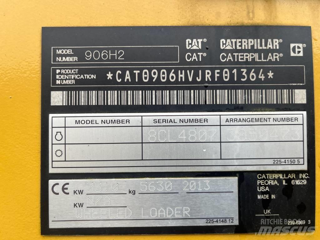 CAT 906 H Mini homlokrakodók