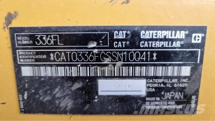 CAT 336 F L Lánctalpas kotrók