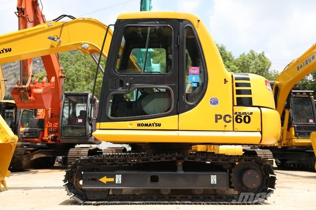 Komatsu PC 60-7 Mini kotrók < 7t