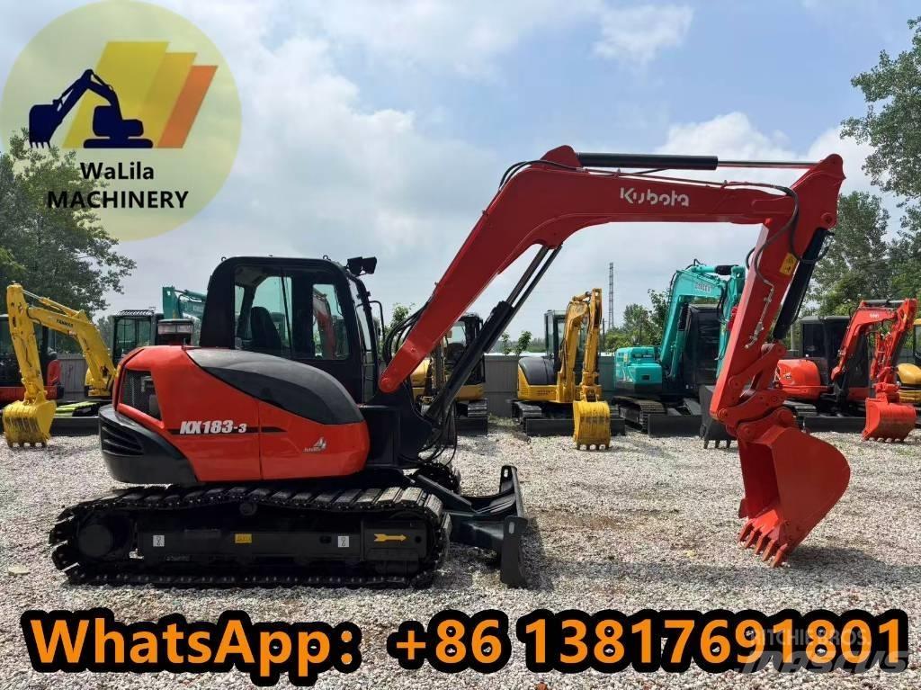 Kubota KX 183-3 Mini kotrók < 7t
