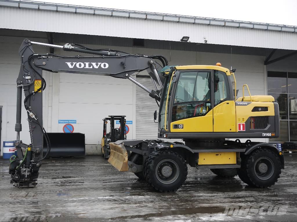 Volvo EW 140 D Gumikerekes kotrók