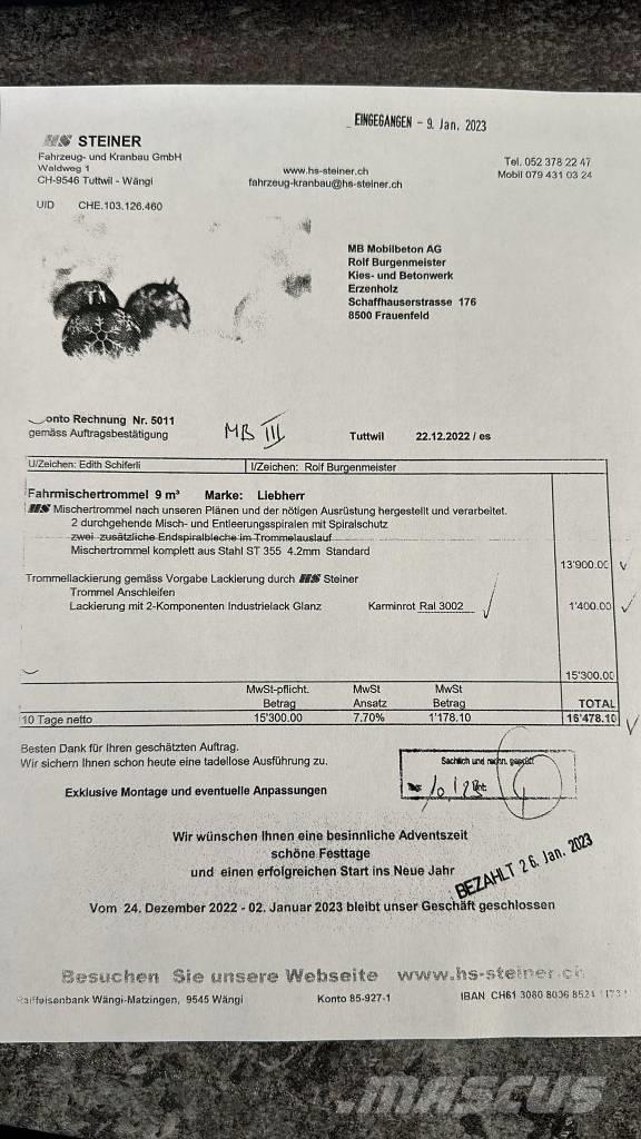 MAN 35.400 Betonkeverők/Betonpumpák
