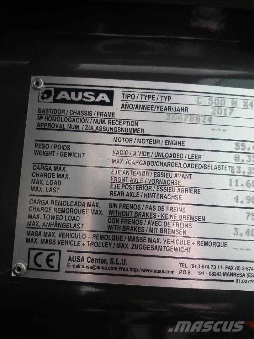 Ausa C500 HX4 Tereptargonca