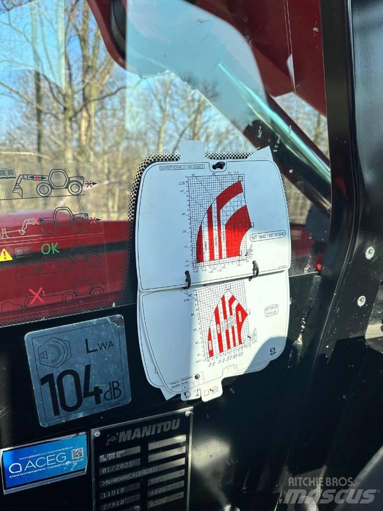 Manitou MT 1840 Teleszkópos rakodók