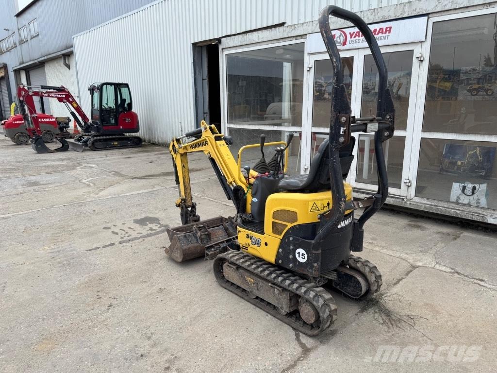Yanmar SV08 (1C171) Mini kotrók < 7t