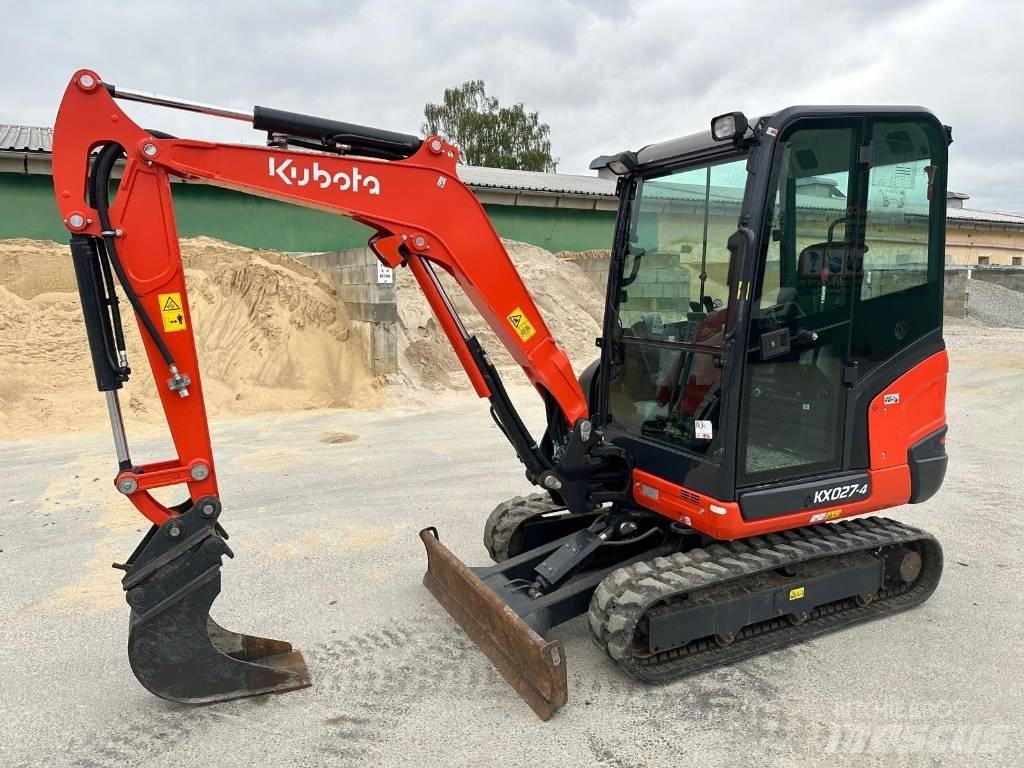 Kubota kx 027-4 Mini kotrók < 7t
