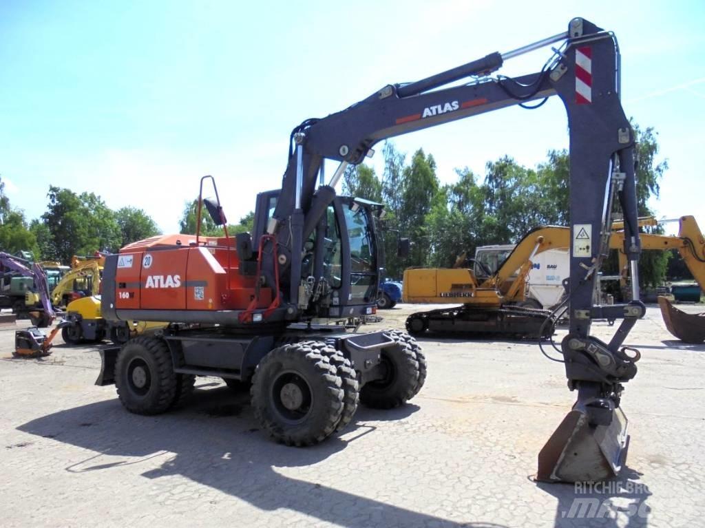 Atlas 160 W Gumikerekes kotrók