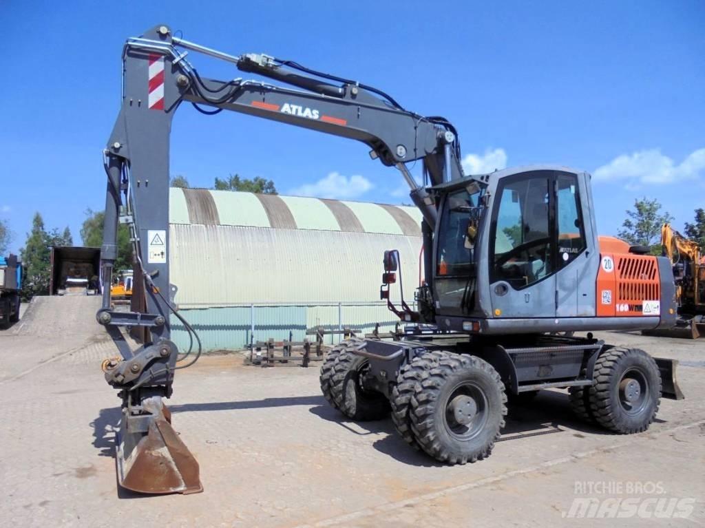 Atlas 160 W Gumikerekes kotrók