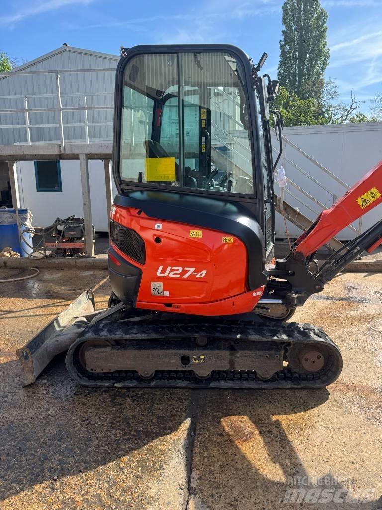 Kubota U 27-4 Mini kotrók < 7t