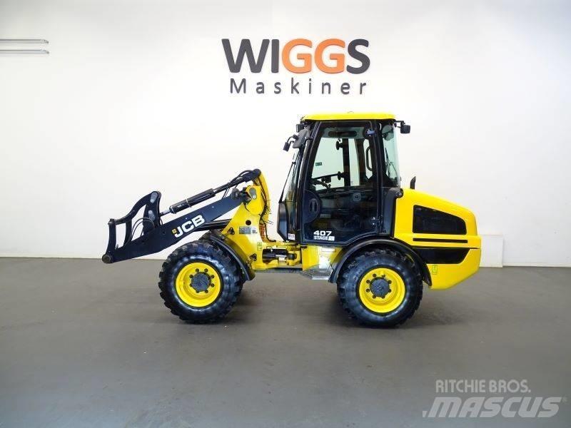 JCB 407 Gumikerekes homlokrakodók