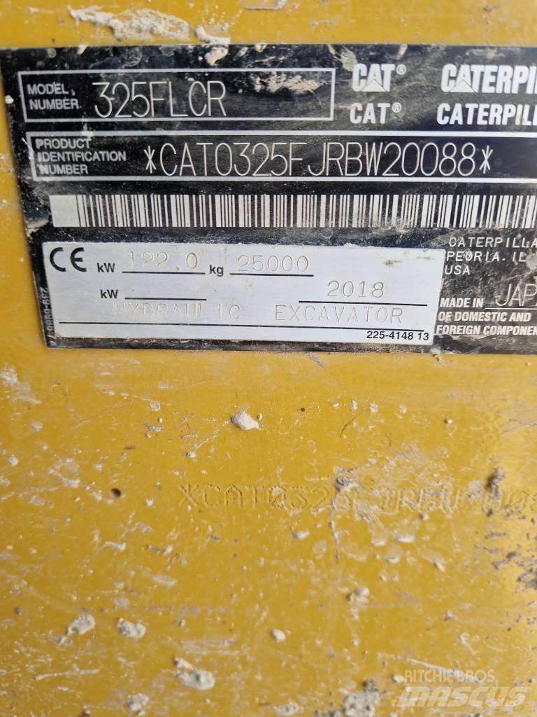 CAT 325 F Lánctalpas kotrók