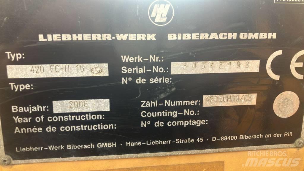 Liebherr 420 EC-H16 Torony daruk
