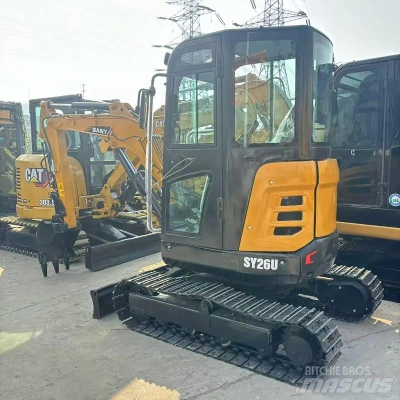 Sany SY 26 U Mini kotrók < 7t