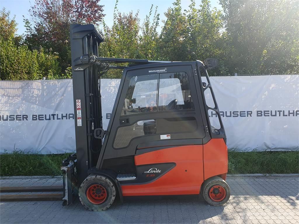 Linde E35HL Elektromos targoncák