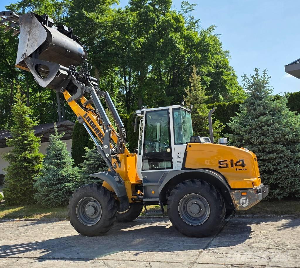 Liebherr L 514 Gumikerekes homlokrakodók