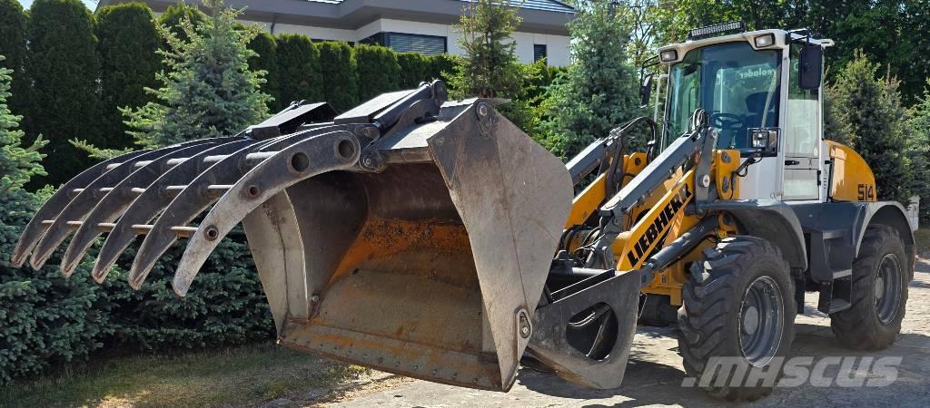 Liebherr L 514 Gumikerekes homlokrakodók