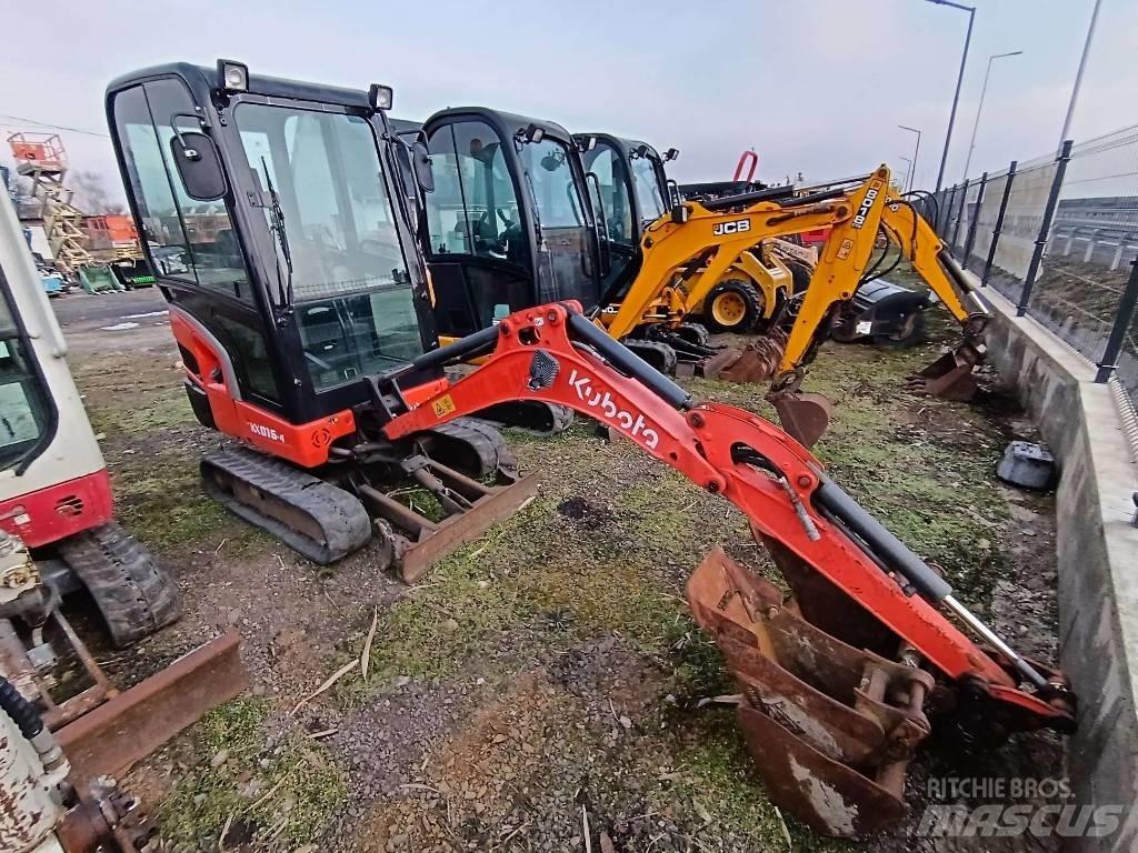 Kubota KX 016-4 Mini kotrók < 7t