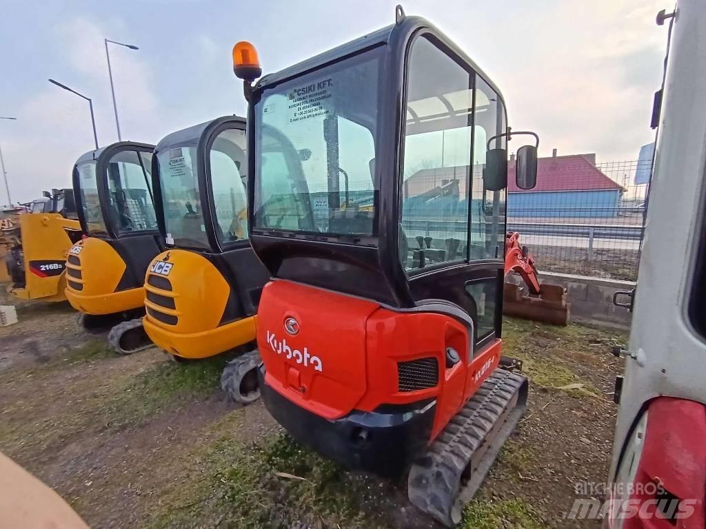 Kubota KX 016-4 Mini kotrók < 7t