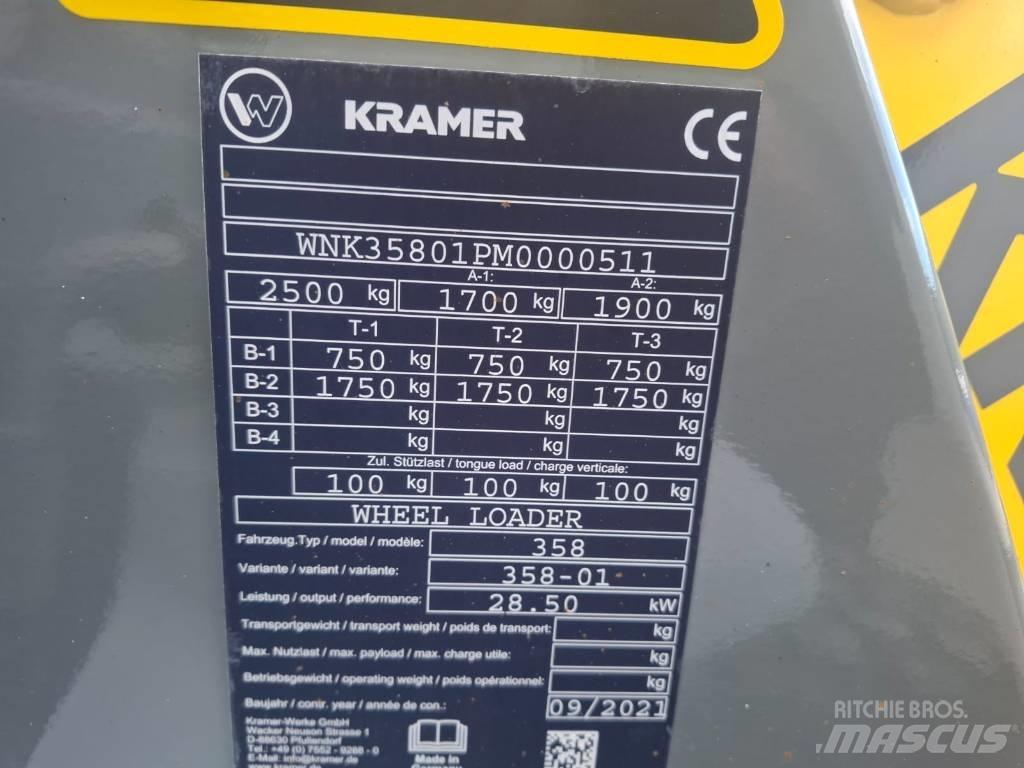 Kramer 5040 *** HighFlow *** Gumikerekes homlokrakodók