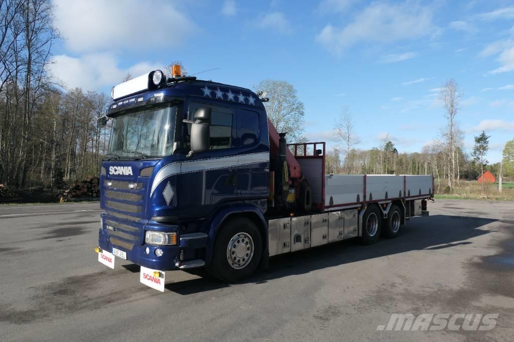 Scania G450 6x2 Darus teherautók