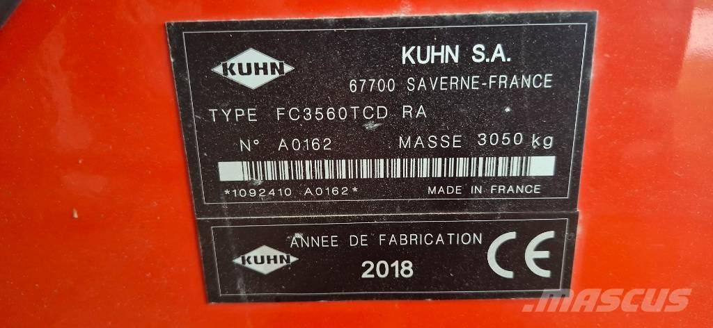 Kuhn FC 3560 TCD RD Öntöző Kaszák