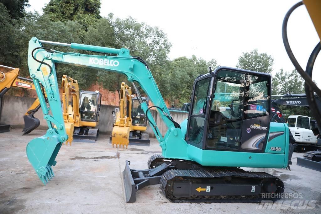 Kobelco sk60-8 Mini kotrók < 7t