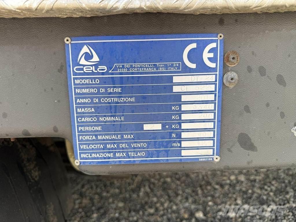 Cela DT24 Teherautóra szerelt emelők és állványok