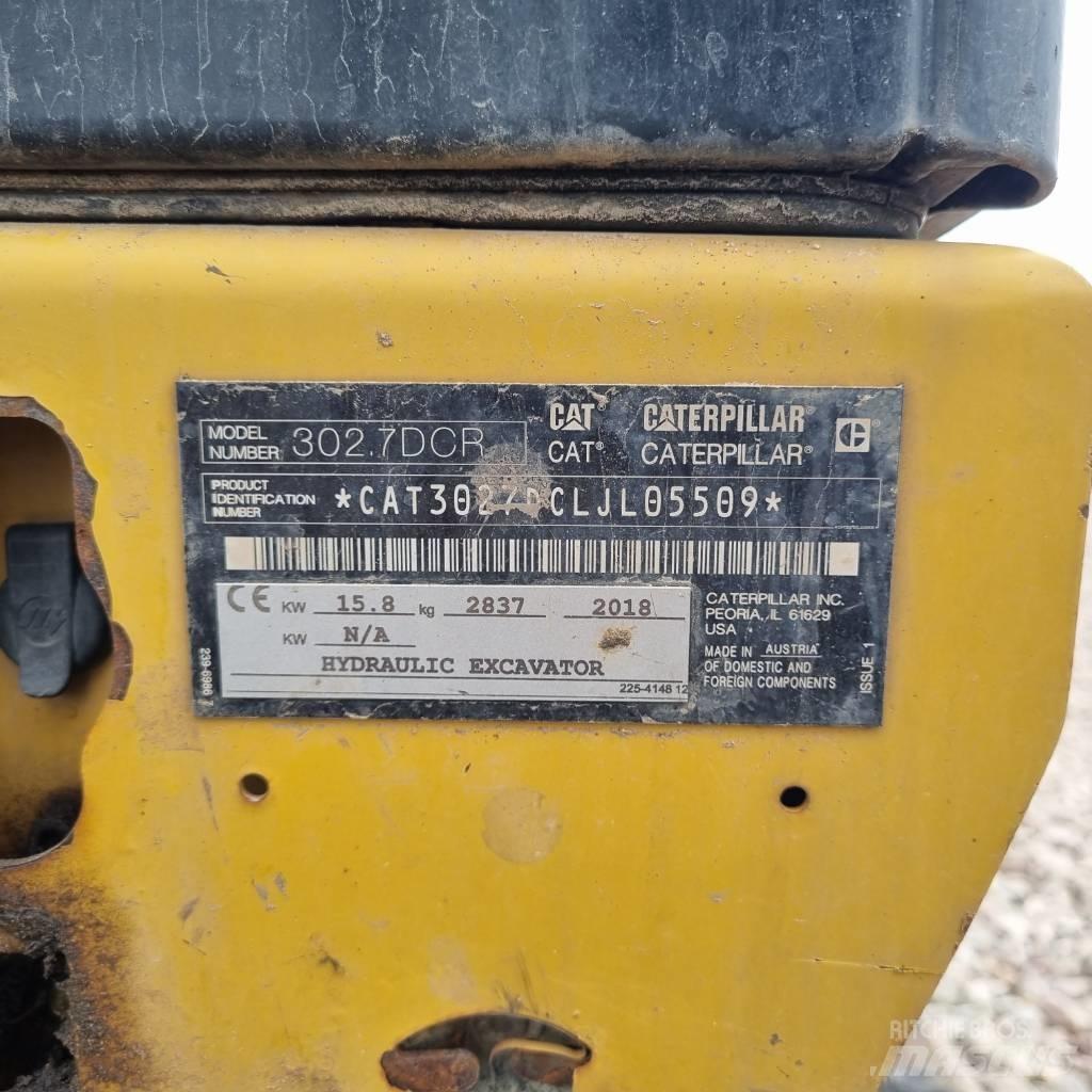 CAT 302.7 D CR Mini kotrók < 7t