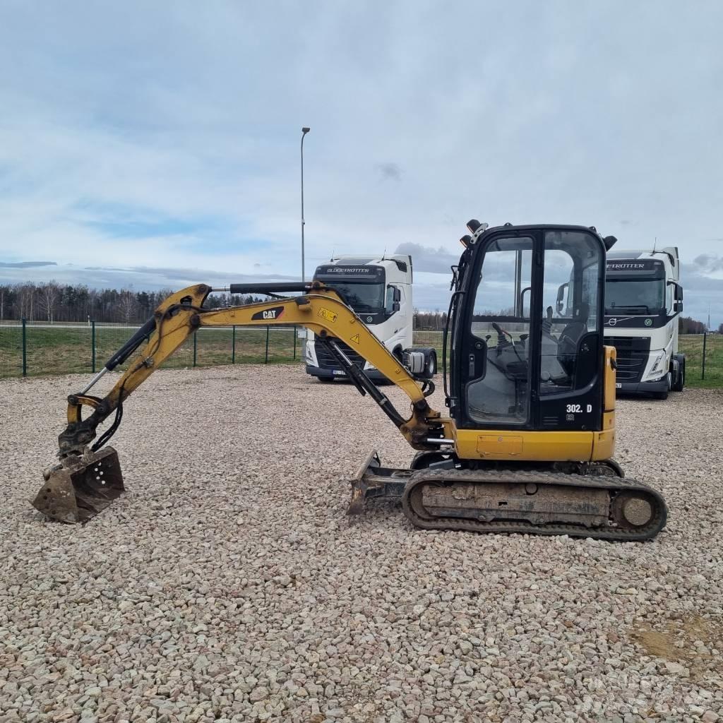 CAT 302.7 D CR Mini kotrók < 7t
