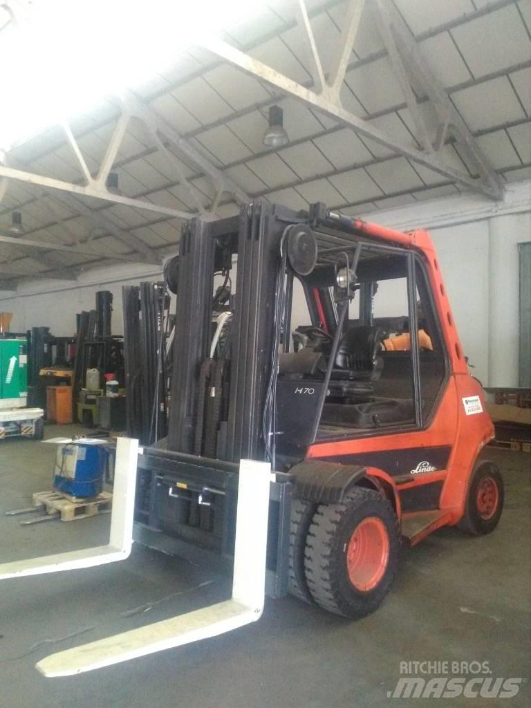 Linde H70GLP Gázüzemű targoncák