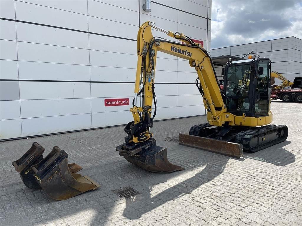 Komatsu PC55MR-5 Gumikerekes kotrók