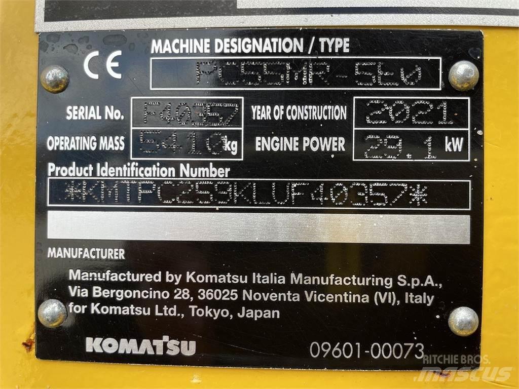 Komatsu PC55MR-5 Gumikerekes kotrók
