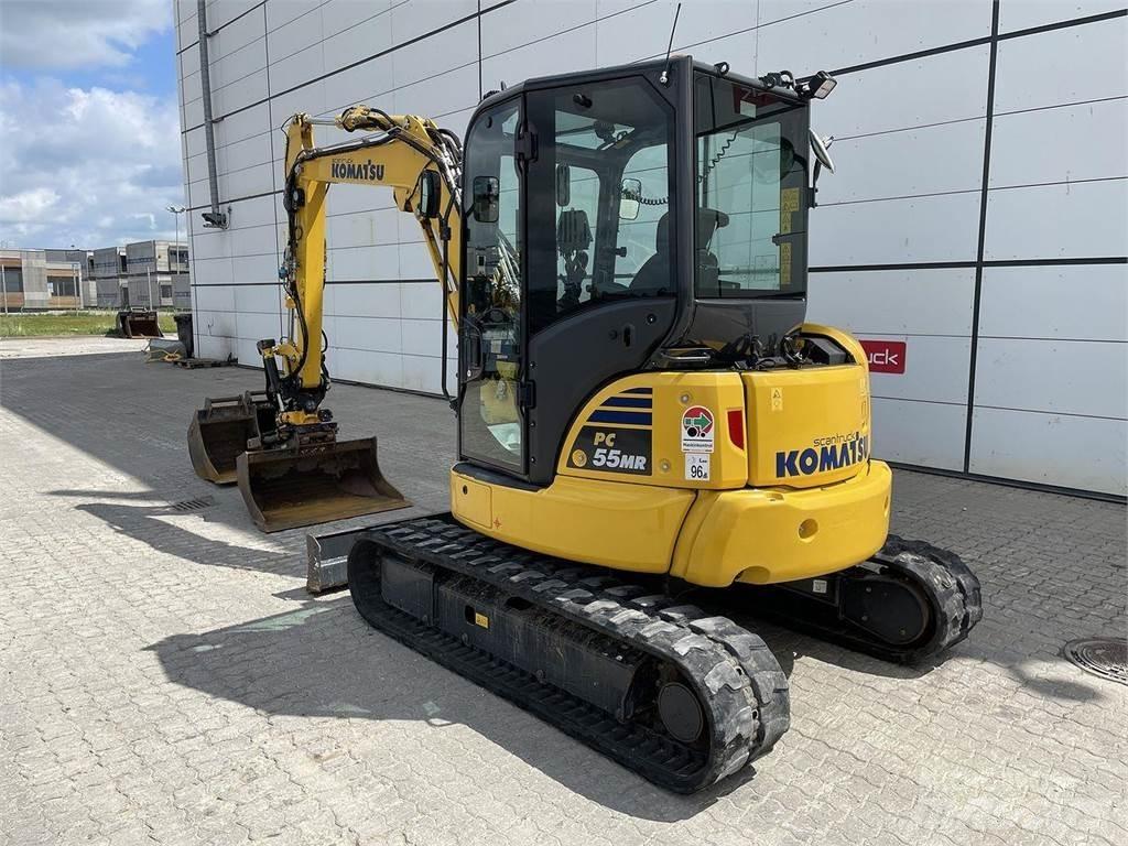 Komatsu PC55MR-5 Gumikerekes kotrók