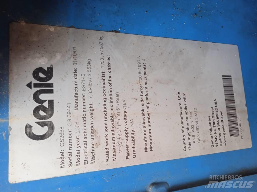 Genie GS 2668 RT Ollós emelők