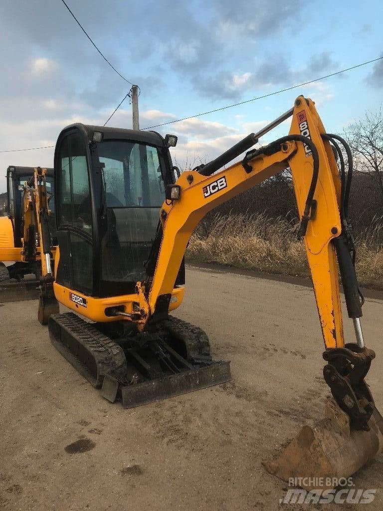 JCB 8020 Mini kotrók < 7t