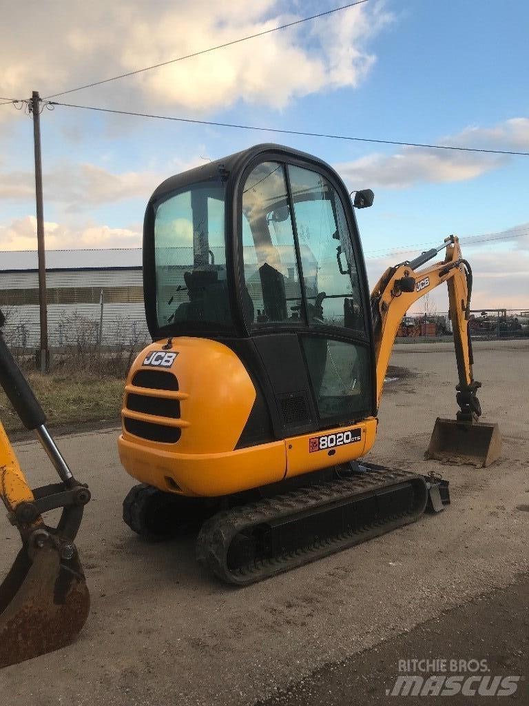 JCB 8020 Mini kotrók < 7t