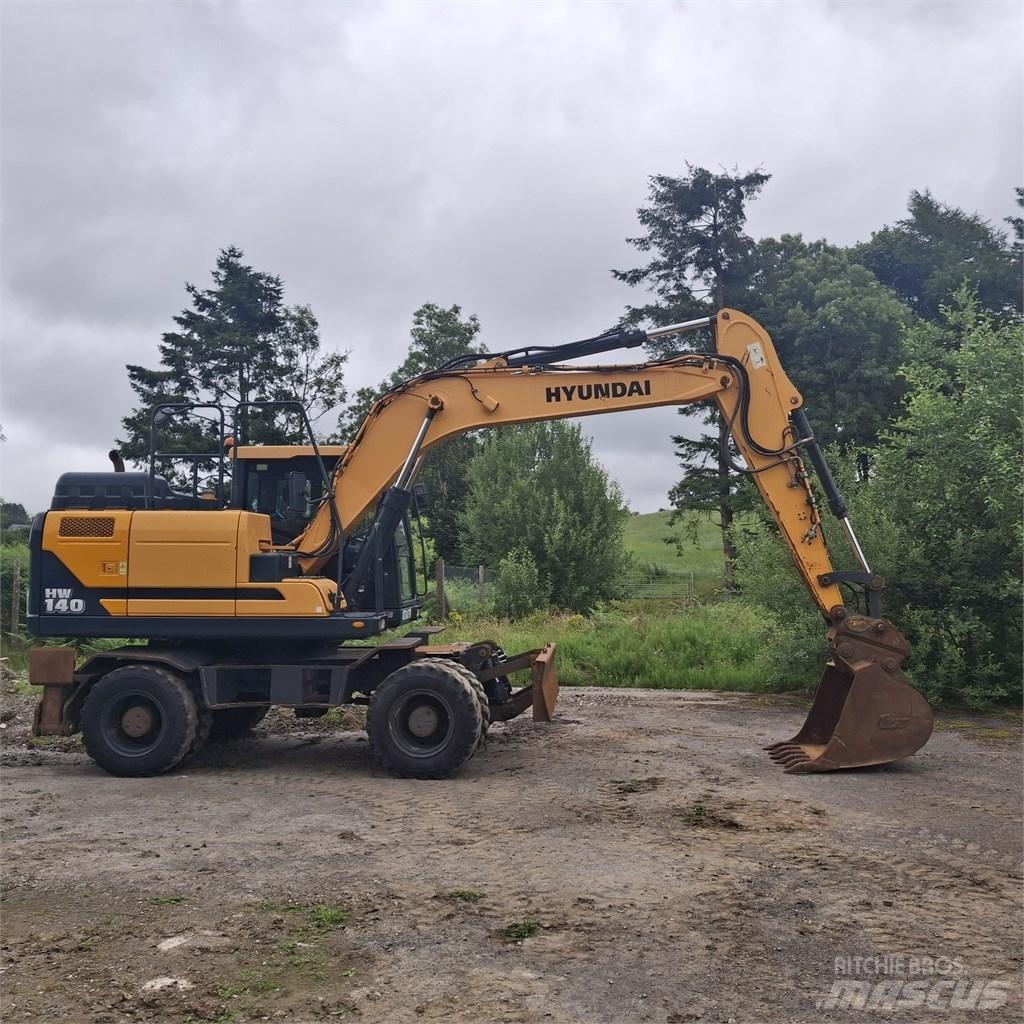 Hyundai HW 140 A Gumikerekes kotrók