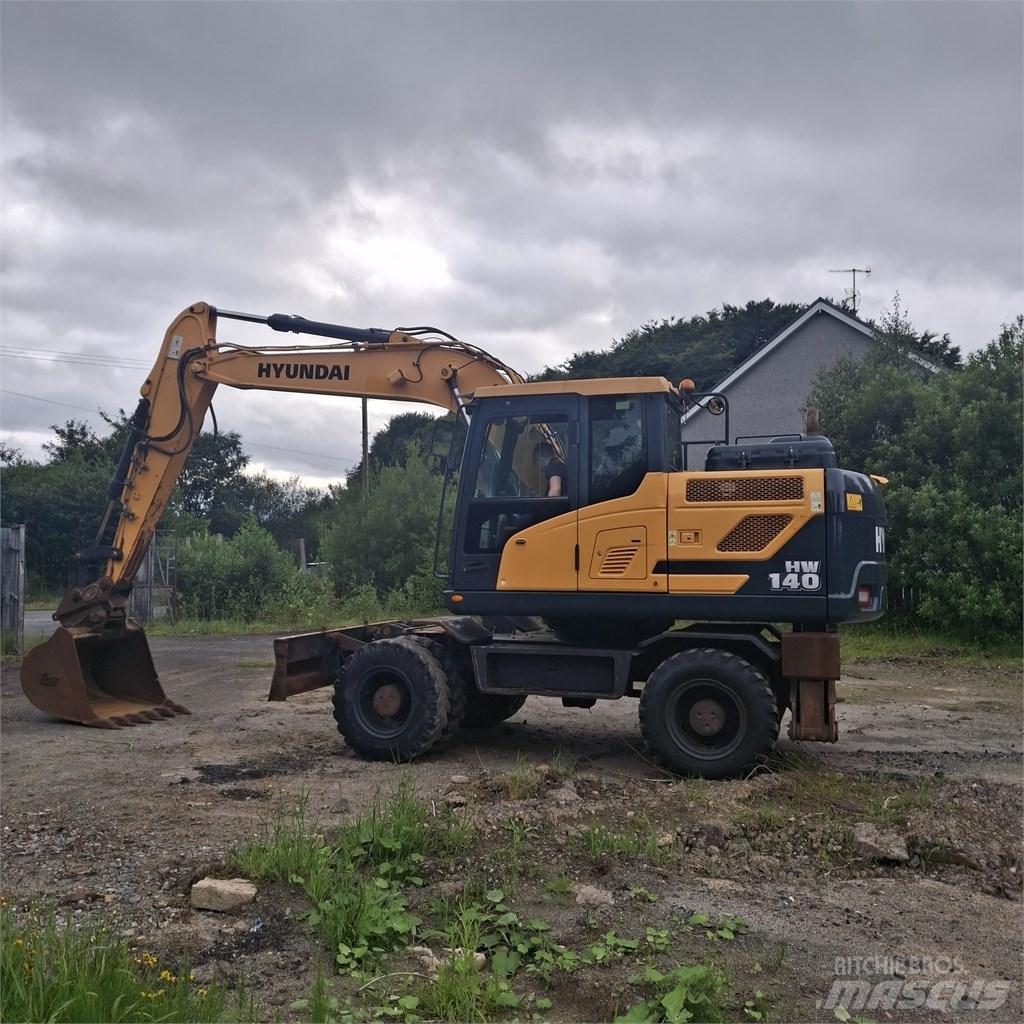 Hyundai HW 140 A Gumikerekes kotrók