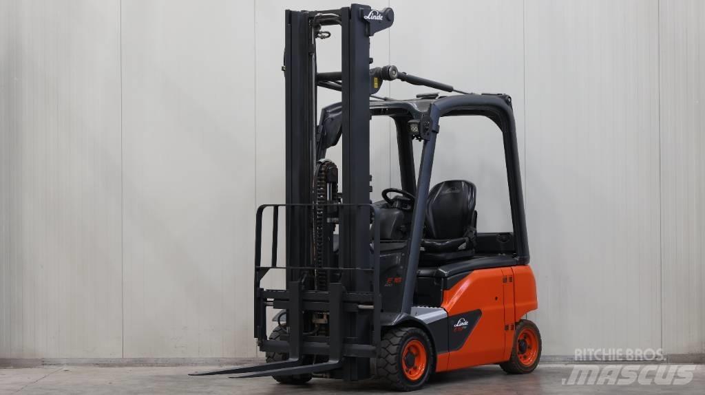 Linde E 16 P Elektromos targoncák