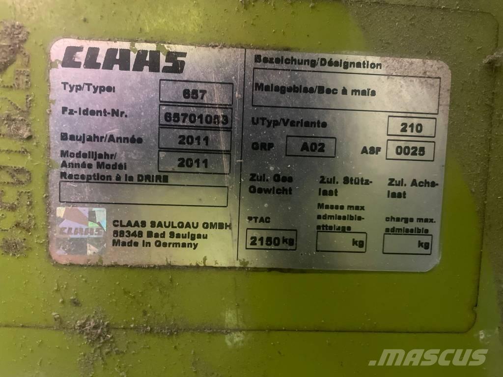 CLAAS Orbis 450 Önjáró szecskázók
