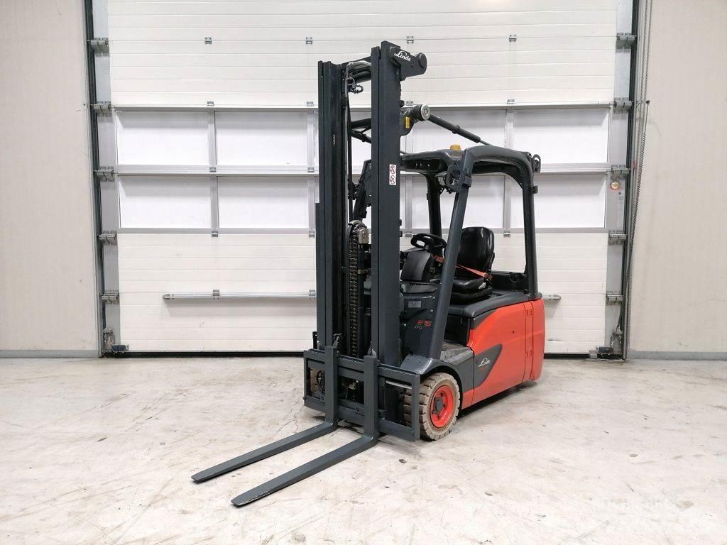 Linde E16L-02 Elektromos targoncák