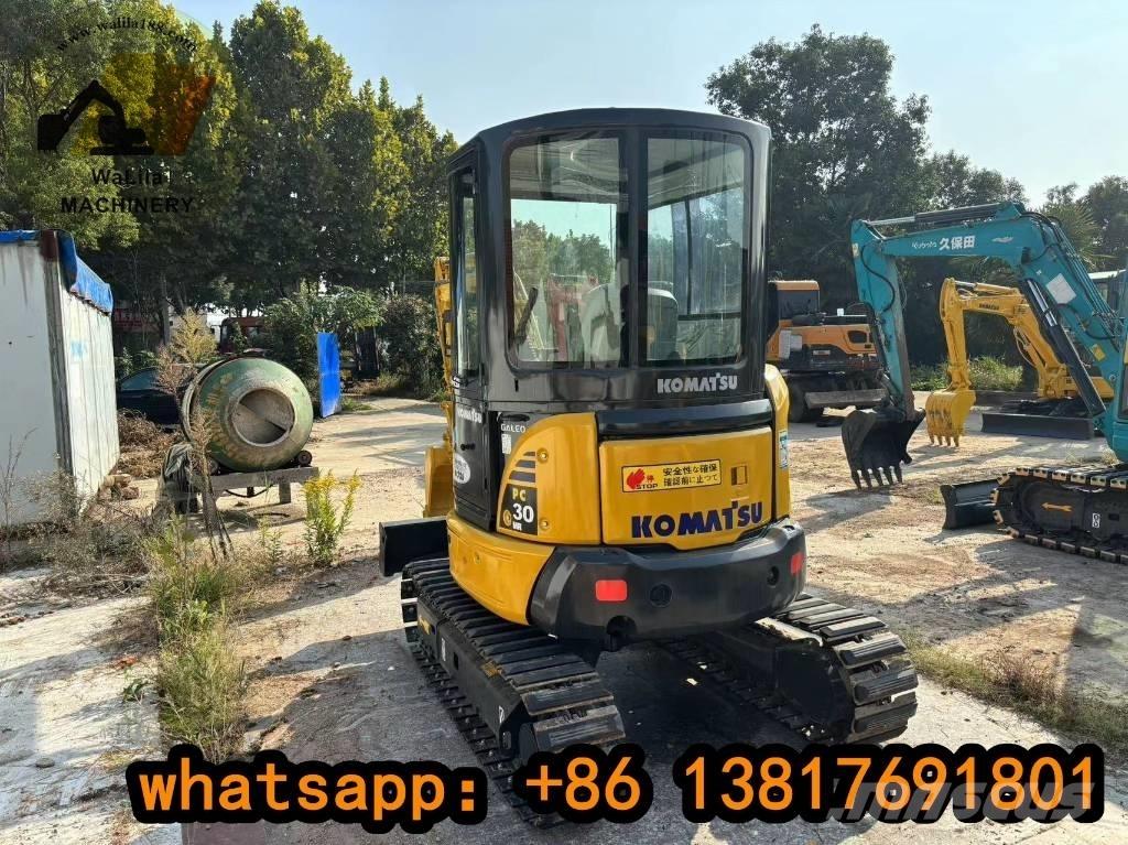 Komatsu PC 30 Mini kotrók < 7t